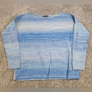 Womens Vince Light Blue Round Neck Sweater Size XS